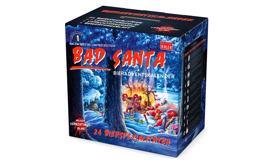 Image 2: Bier-Adventskalender Bad Santa