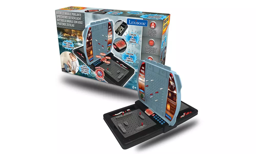 1x oder 2x Lexibook interaktives Schiffe-Versenken