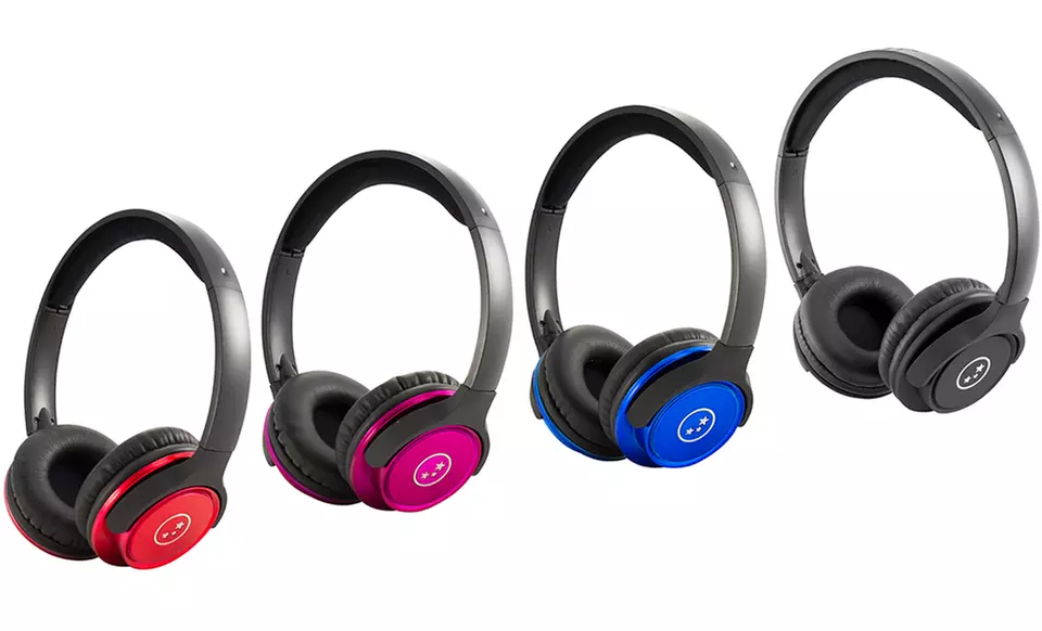 Able Planet Travelers Choice Stereo Headphones with Linx Audio Technology and In-line Volume Control  - Primary Image