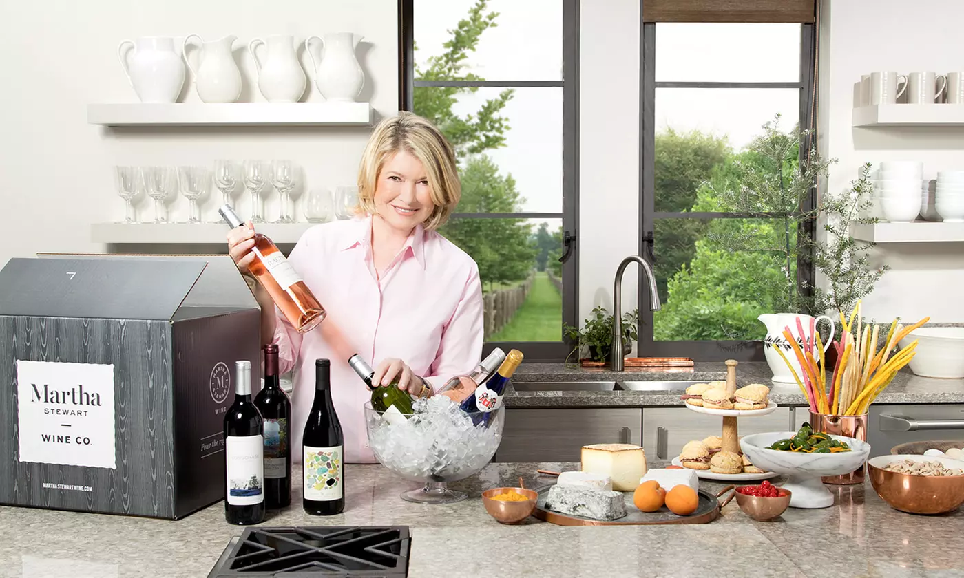 $5 for $20 or $10 for $40 eGift Voucher Towards Wine from Martha Stewart Wine Co. (75% Off) - Primary Image