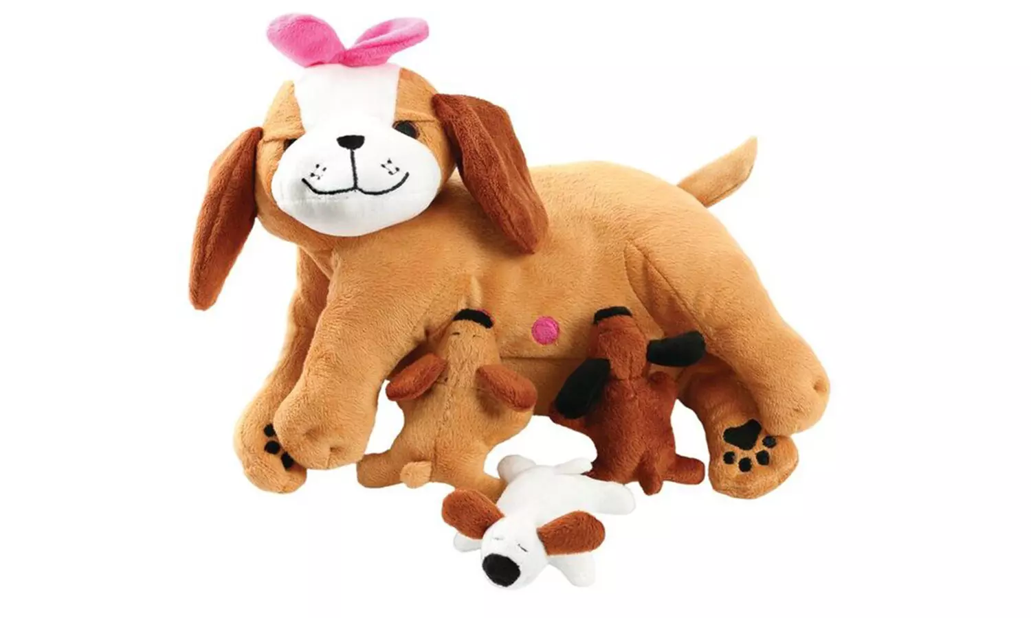 Mama Cat with Meowing Kittens or Mama Dog with Barking Puppies - Second Medium