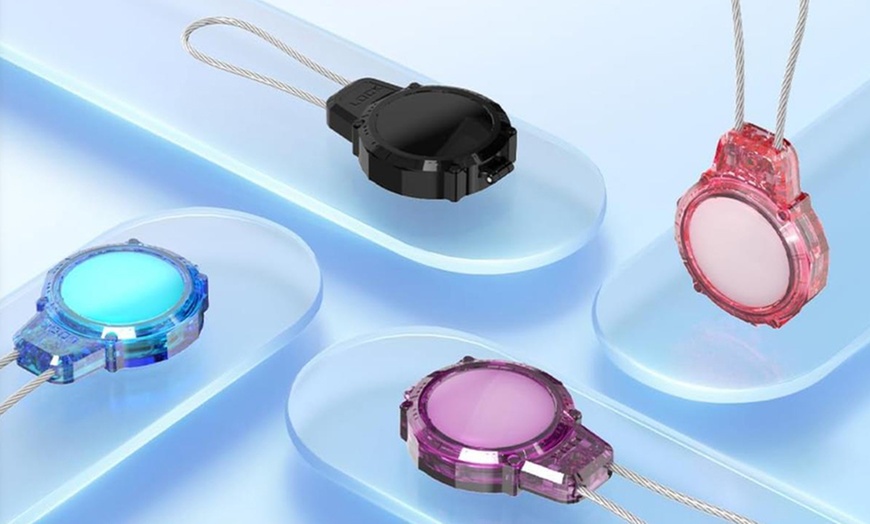 Image 3: Water-Resistant AirTag Key Lock Case