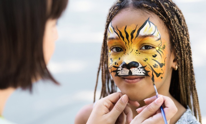 UPA Entertainment Offers Kids Face Painting Rental with Colorful Character Design (Up to 35% Off)