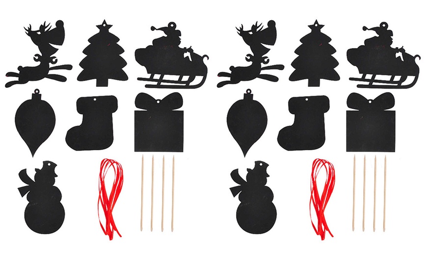 Image 5: Christmas Scratch Decorations