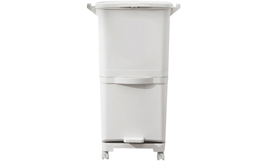 Image 2: 38L Rubbish Recycling Bin 