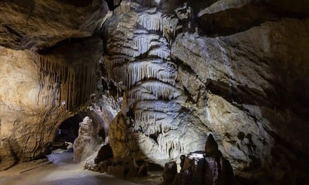 Entrée aux Grottes de Remouchamps en semaine