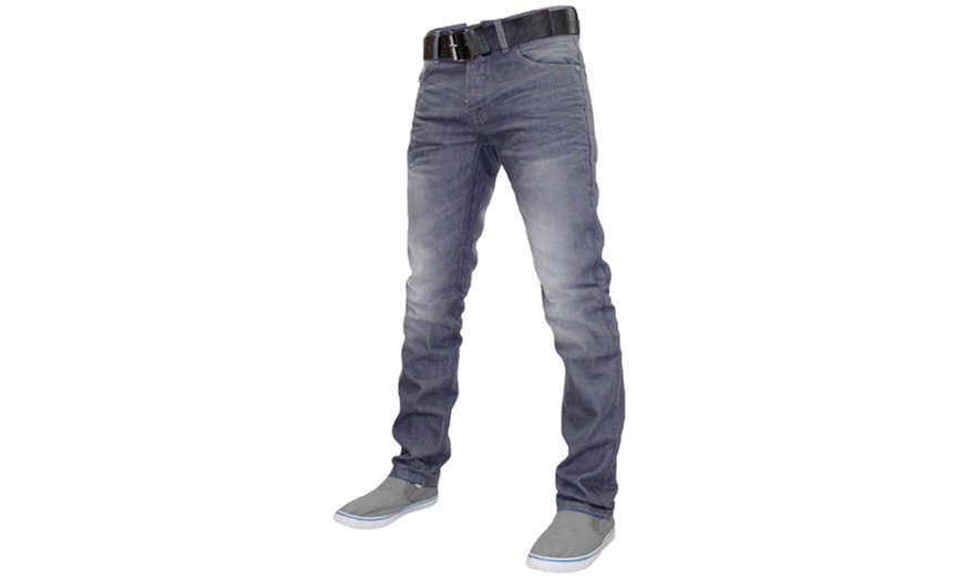 Image 10: Crosshatch Men's Denim Jeans