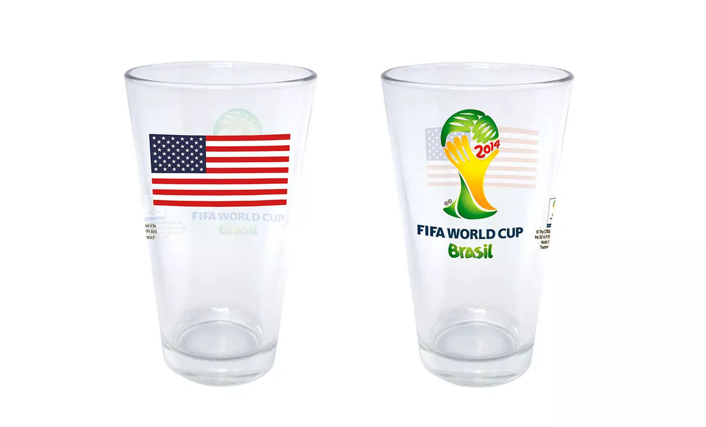 2-Pack of FIFA World Cup Pint Glasses - Image 7