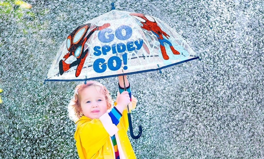 Image 87: Kids Licensed Umbrella 