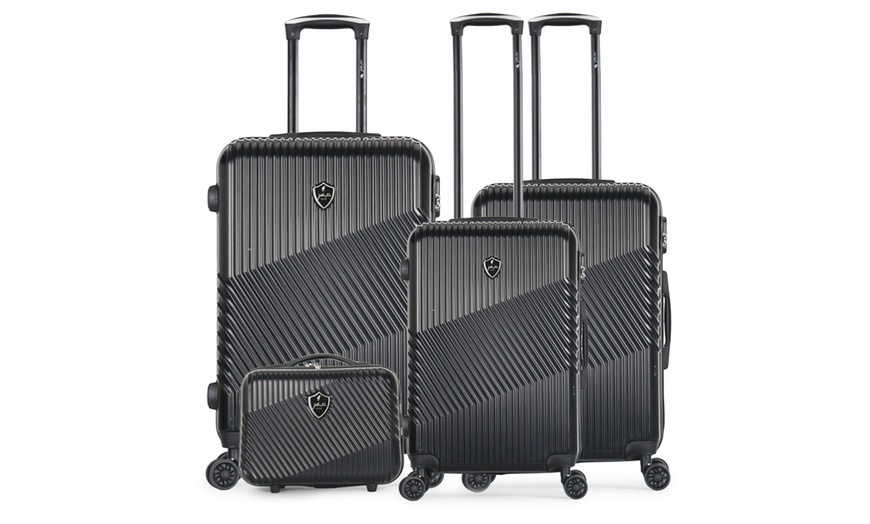 Image 17: Four-Piece Luggage Set