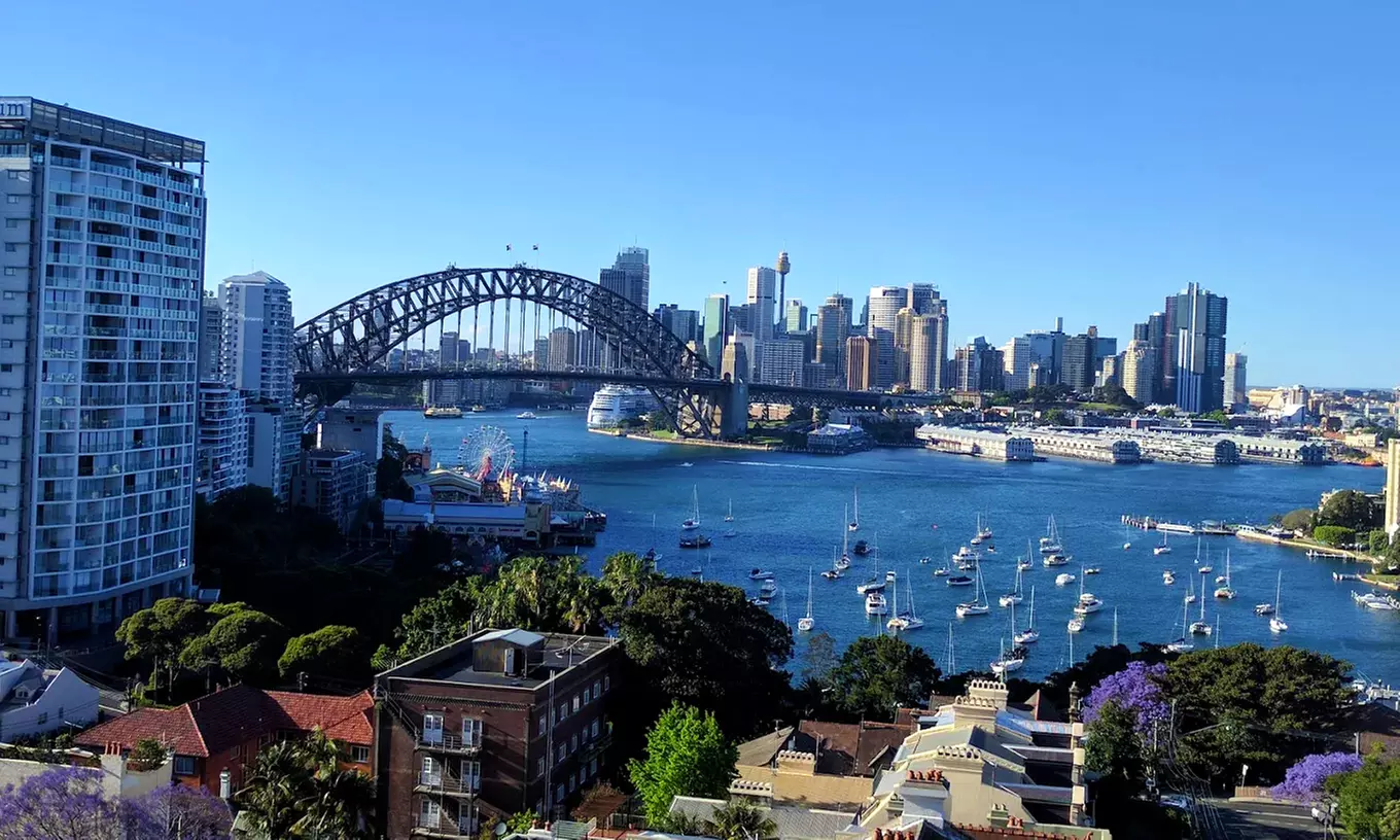 Three- or Five-Course Australian Dining w/ Wine & Iconic Harbour View