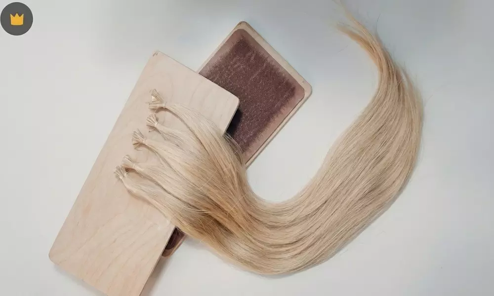 10 o 25 extensiones de microcápsulas para el cabello con corte en seco