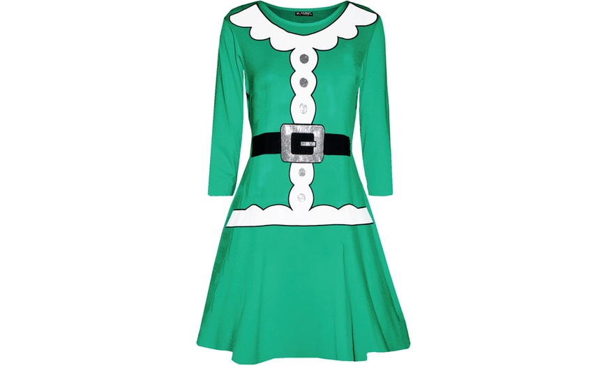 Christmas Santa Costume Dress | Groupon