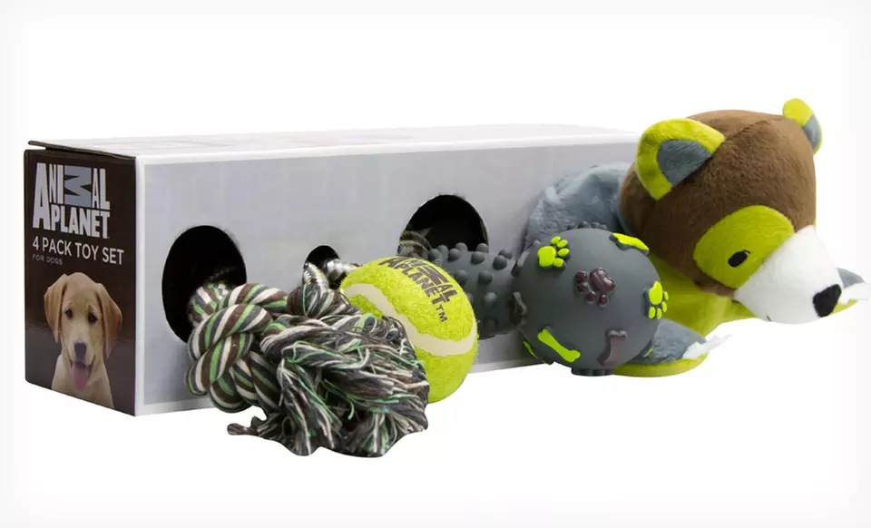 Animal Planet Pet Toy 4-Pack. - Second Medium