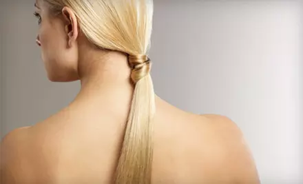 $99 for a Japanese Hair-Straightening Treatment at Shear Madness Hair Studio ($250 Value)  - Primary Image