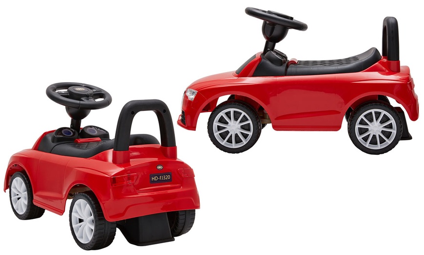 Image 3: Audi-Style Ride-On Push Toy Car