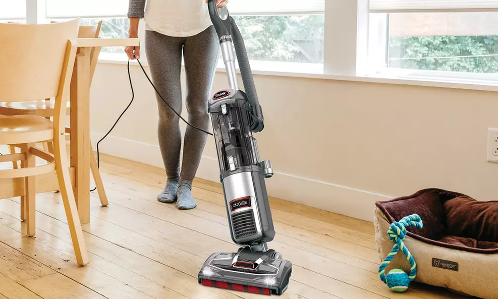 Shark DuoClean Slim NV202 Bagless Upright Vacuum with HEPA Filter & Extra Tools - Primary Image