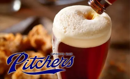 $10 for $20 Worth of Casual Cuisine and Drinks at Pitchers Sports Bar - Primary Image