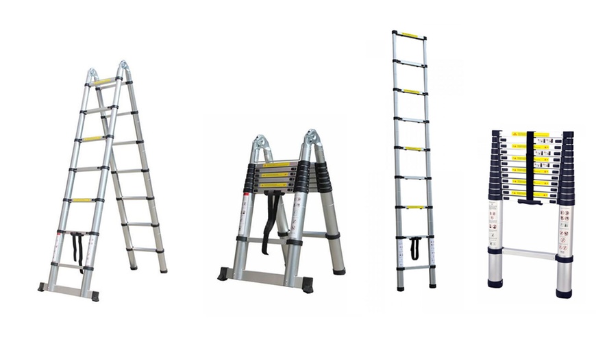 Image 1: Herzberg uitschuifbare ladder