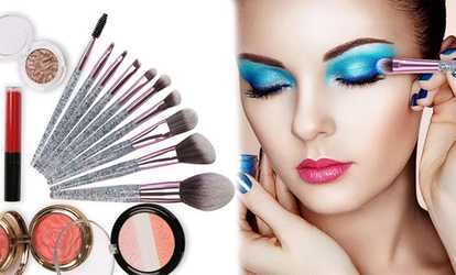 Ten-Piece Make-Up Brush Set