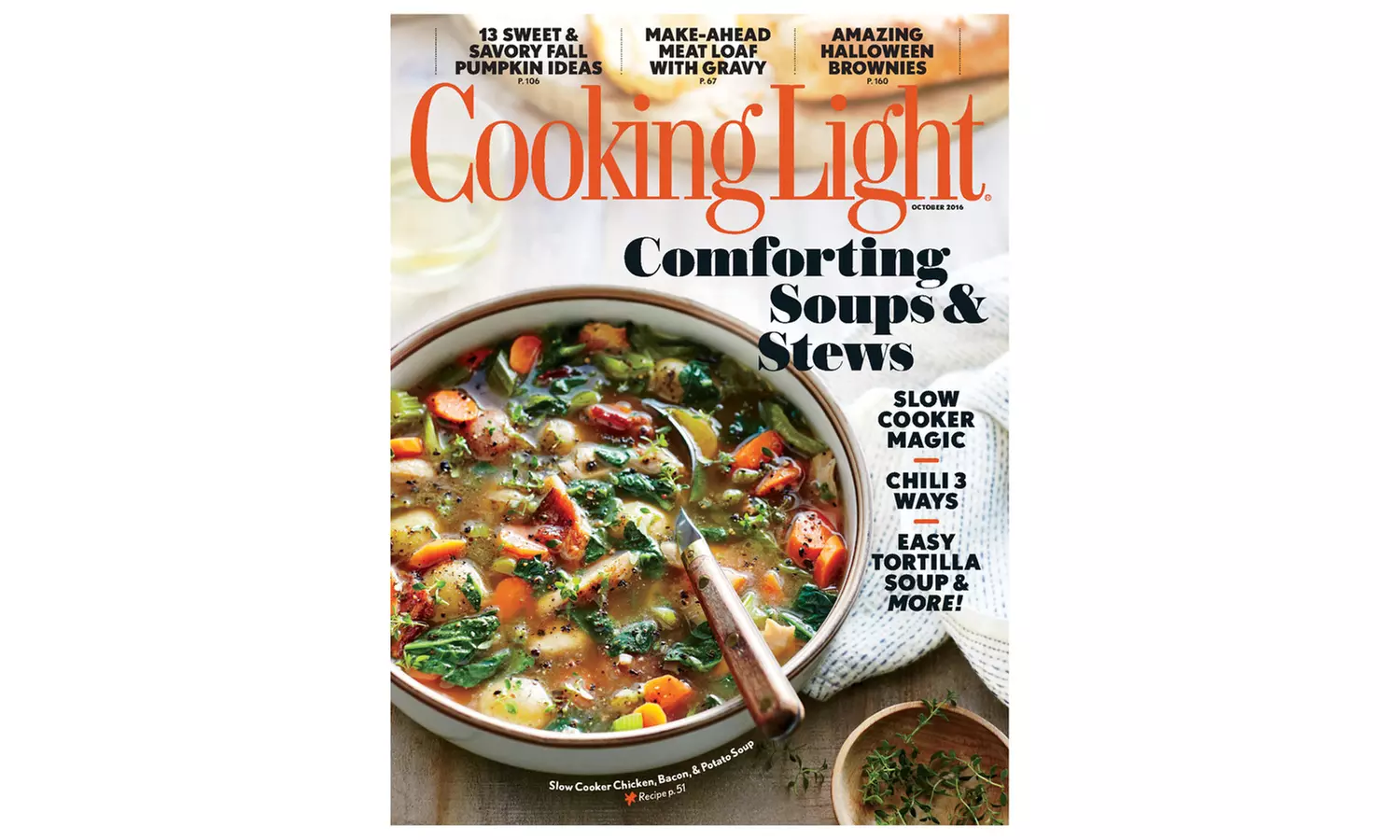 Cooking Light Magazine — 1- or 2-Year Subscription - Primary Image