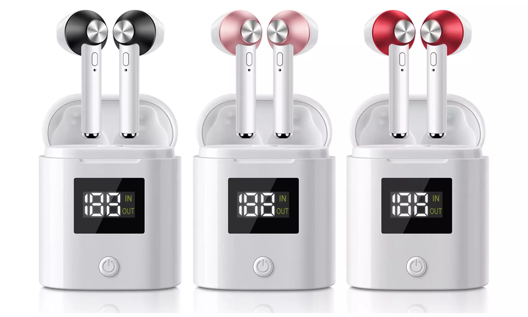 In-Ear-Kopfhörer XD19 mit Lade-Case in der Farbe nach Wahl, inkl. Versand - Primary Image