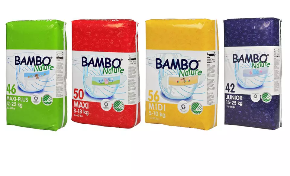 Bambo Nature Premium Eco-Friendly Diapers and Training Pants (Up to 17% Off). Free Shipping. - Second Medium