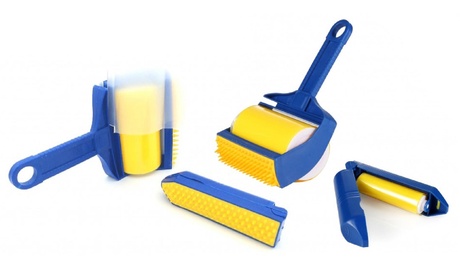 Spazzola levapelucchi a rullo lavabile 2 in 1