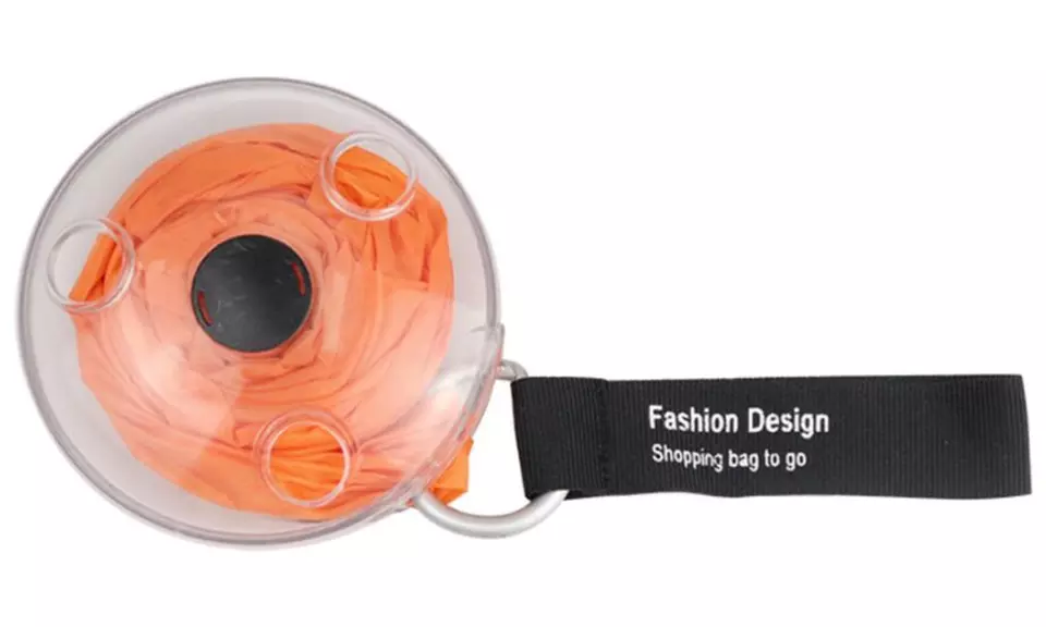 1 of 2 opvouwbare boodschappentassen