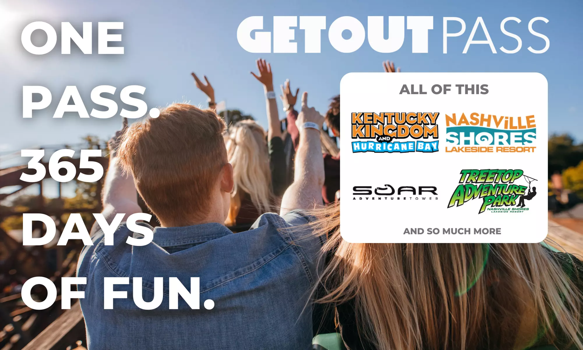 $49.98 for 12-Month Tennessee GetOutPass ($99.95 Value) - Primary Image