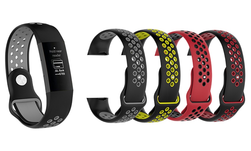 Image 22: Watch Band for Fitbit Charge 3