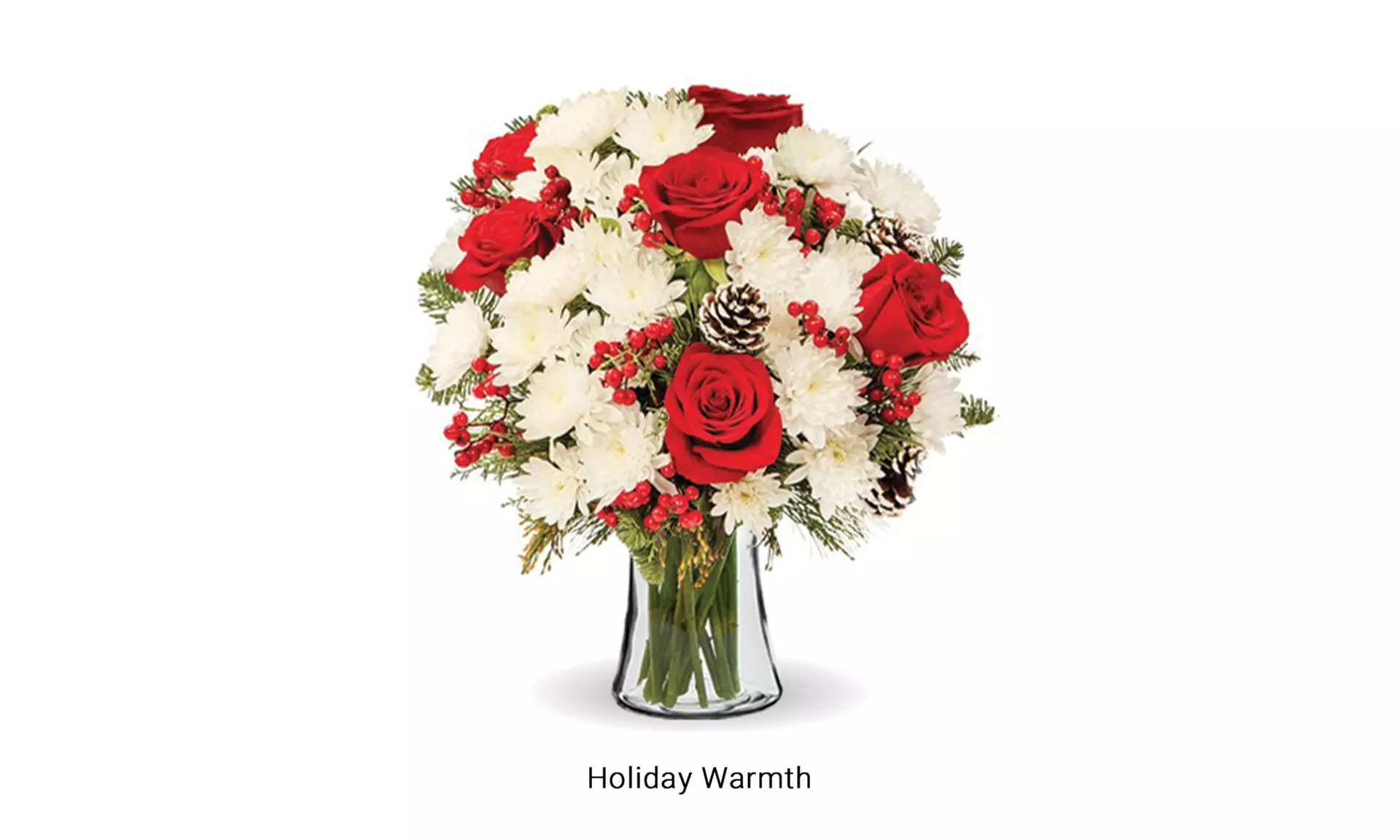 Same Day Christmas Flower Bouquets from Blooms Today with Vase & Standard Delivery Included - Up to 16% Off
