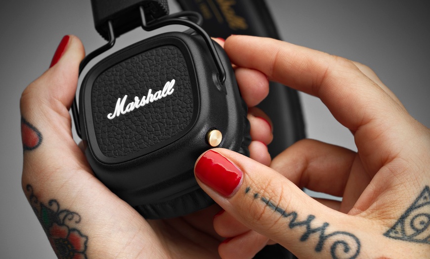 Image 17: Marshall Speaker or Headphones