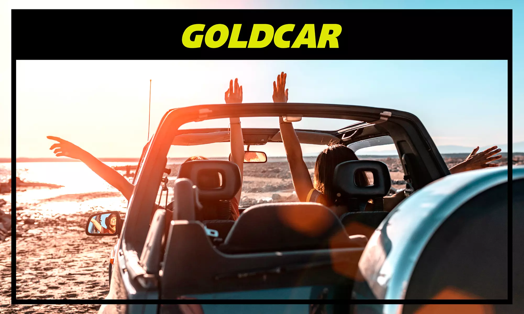 Paga 1, 3 o 5 € y obtén un bono de 10, 20 o 50 € de descuento para alquiler de coche con GOLDCAR - Second Medium