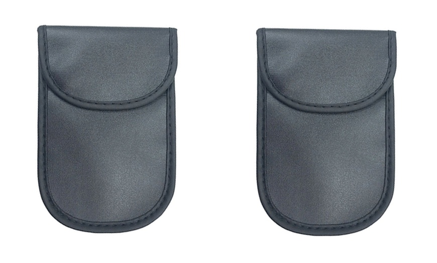 Image 4: Car Key Signal Blocker Pouch