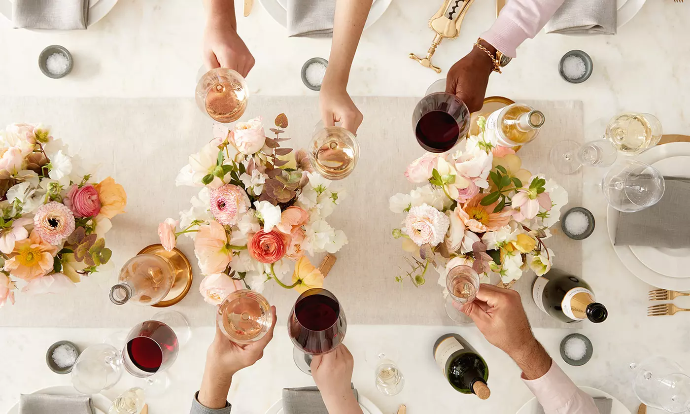 The Dinner Party Collection – 6 or 12 Wines, Gift Bags, & Corkscrew from Martha Stewart Wine Co. (Up to 54% Off) - Second Medium