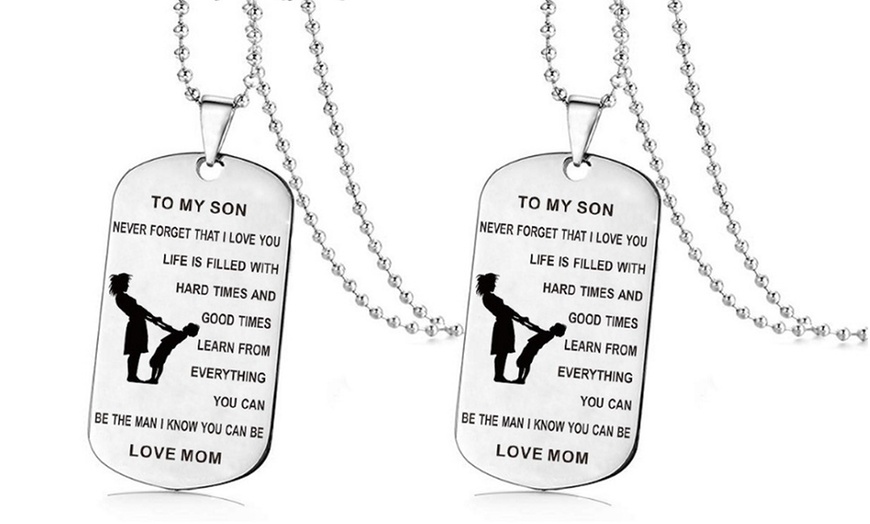 Image 11: Love Message Necklace