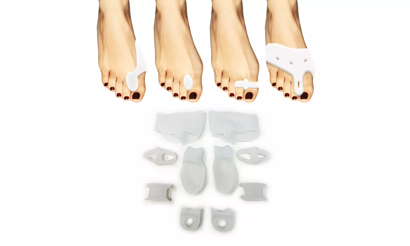 1,2 ou 3 kits soulagement des pieds unisexe - Primary Image