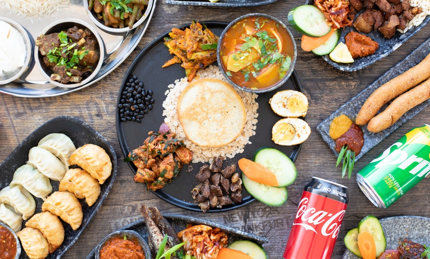 Image 1: Nepalese Feast with Drinks