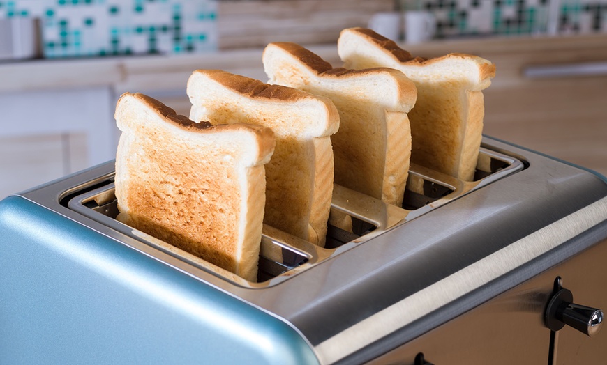 Image 3: Salter Polaris Four-Slice Toaster