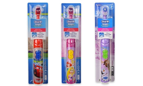 1 o 2 spazzolini elettrici Oral B Power Kids per bambini, disponibili in 3 fantasie