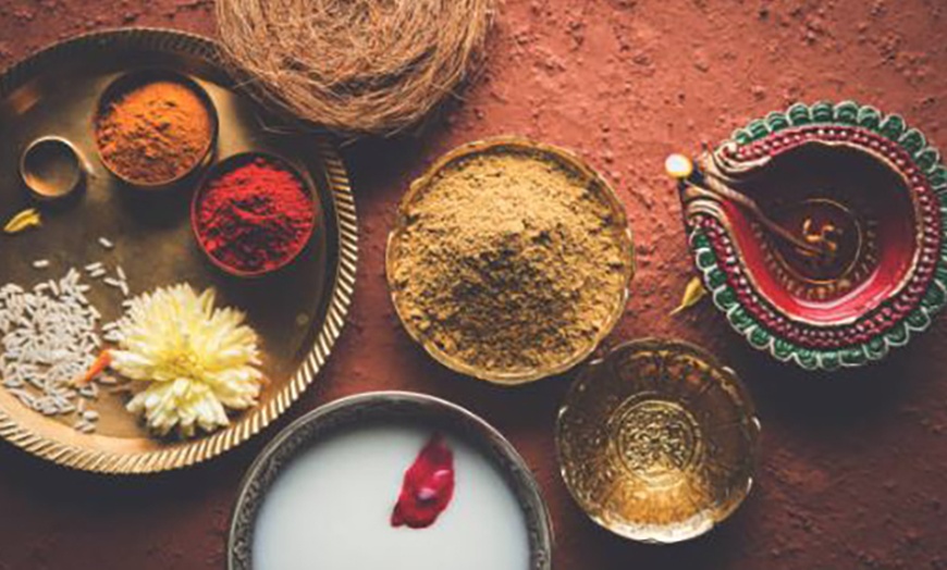 Image 2: Relax with One, Two, or Three Abhyanga Massage and Sauna Session!