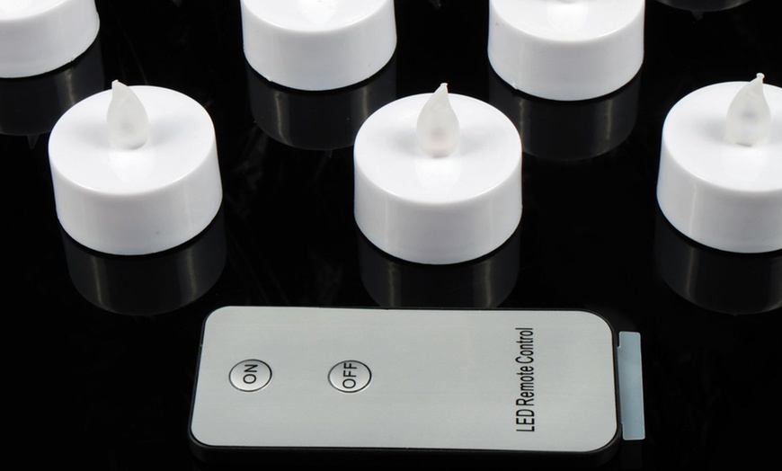 Image 6: Remote Control Tea Lights