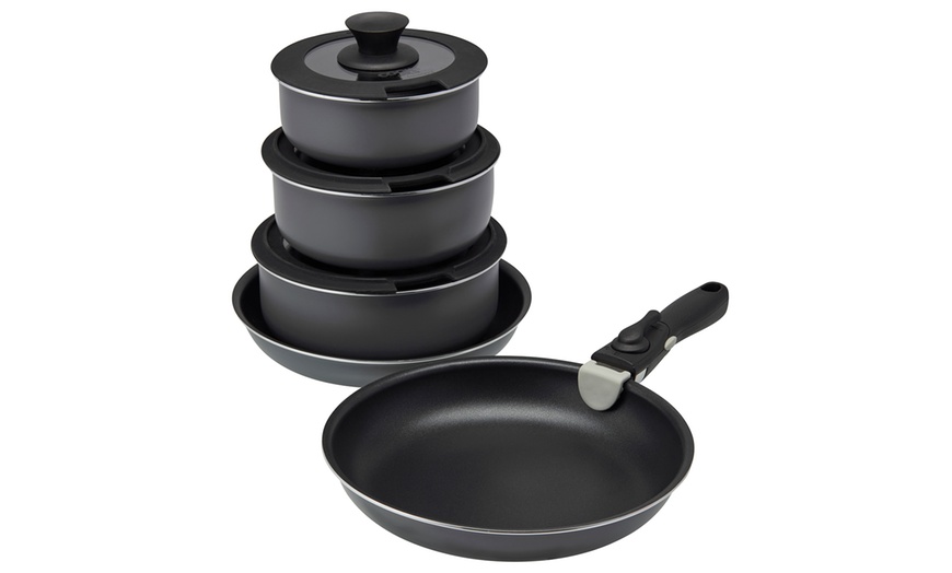 Image 10: Pan Sets with Removable Handle
