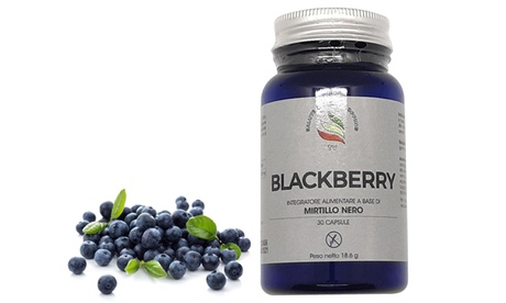 30 o 90 capsule di integratore alimentare Mirtillo Nero