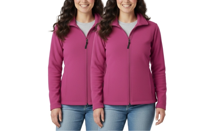 Image 5: 2 maglie da donna in pile e micropile 