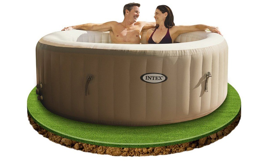 Image 2: Intex PureSpa Six-Person Inflatable Spa