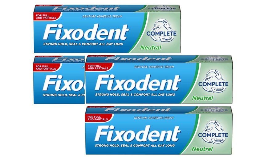 Image 3: Fixodent Cream