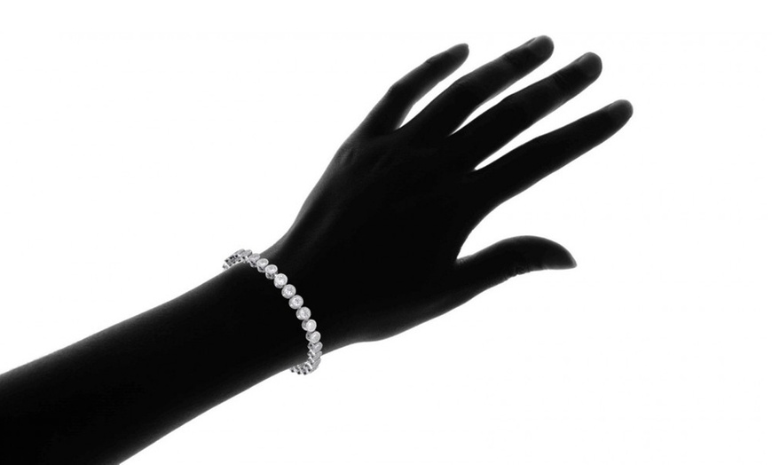 Image 3: Damen-Armband mit 29 Kristallen