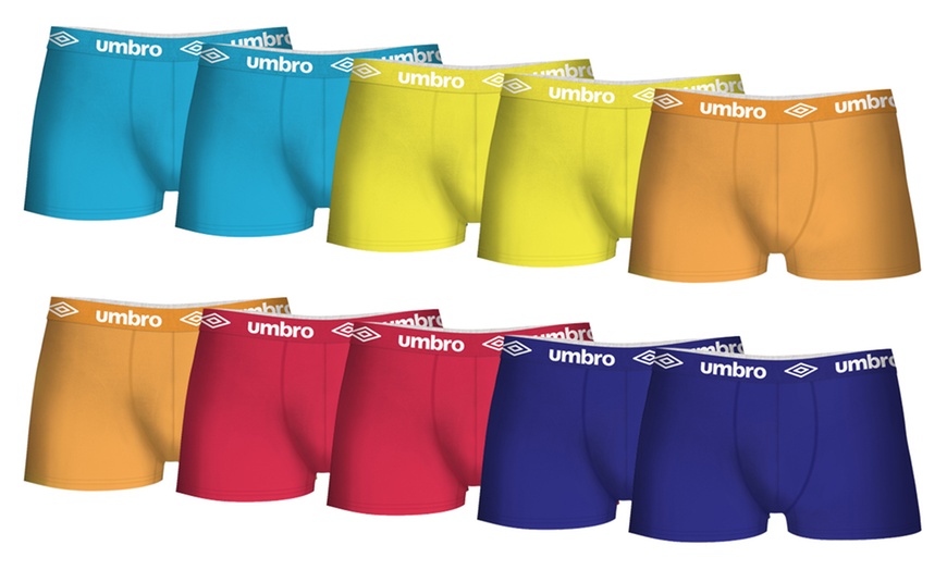 Image 3: Ten Umbro Boxers